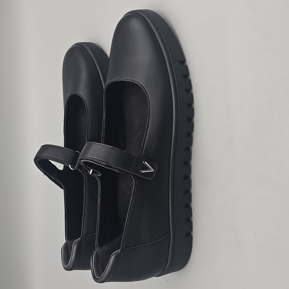Vionic Black Mary Jane Flats with Strap